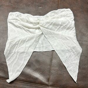 SHEIN white tie top size large